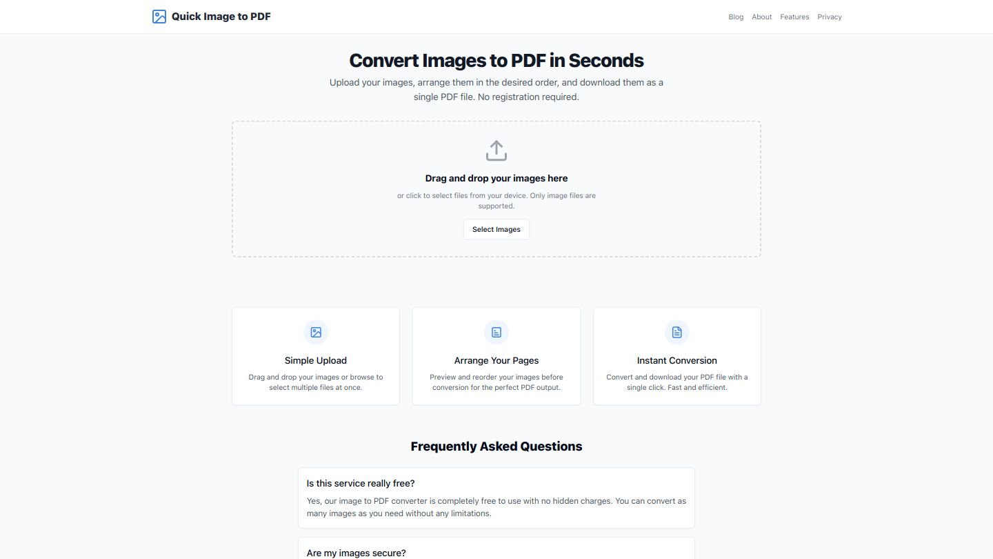 Image to PDF Converter